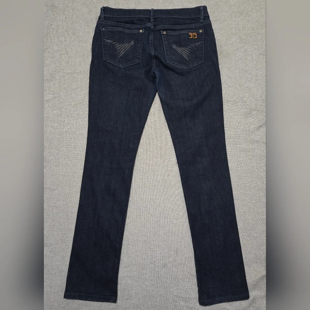 JOE'S Dark Blue Cigarette Style Slim Fit Straight Leg Denim Jeans Size 28
